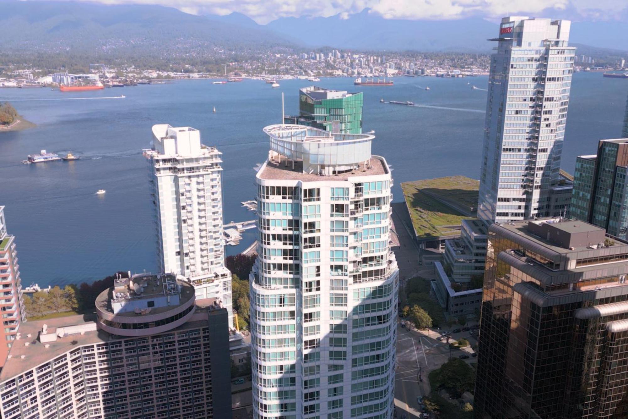 Vancouver Marriott Pinnacle Downtown Hotel Dış mekan fotoğraf